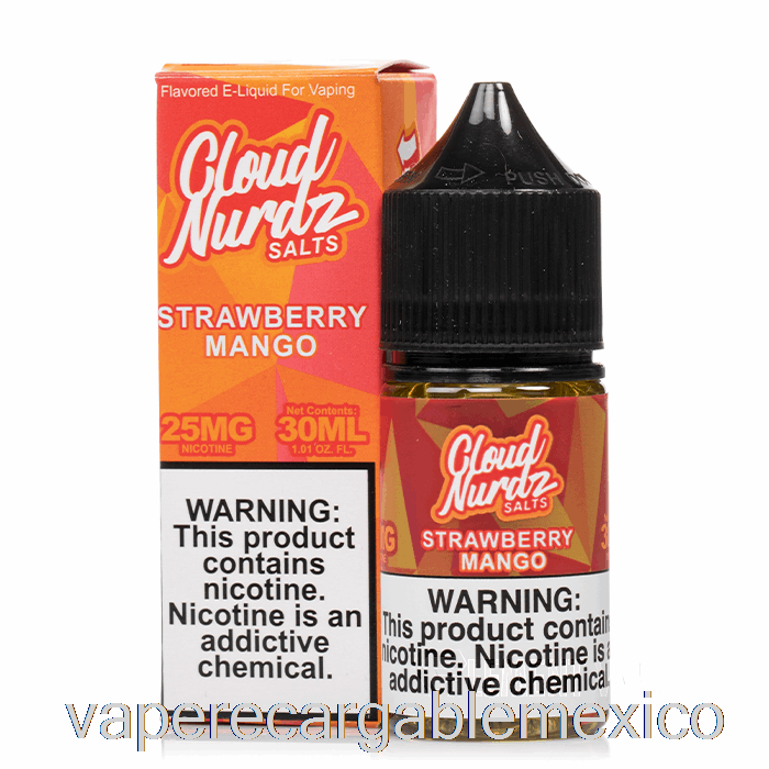 Vape Recargable Fresa Mango - Sales Nurdz Nube - 30ml 50mg
